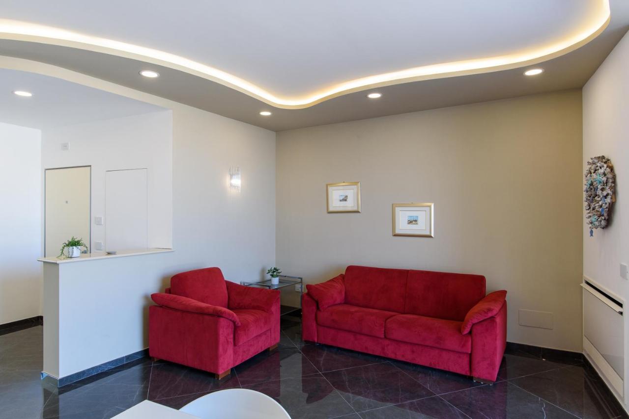 Mareluna Crescent - Luxury Seafront Experience Salerno Exteriör bild
